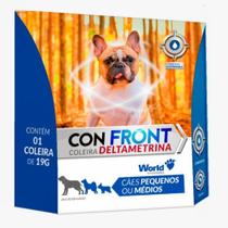 Coleira Confront anti pulgas e carrapatos- cães 19 g 48 cm - World