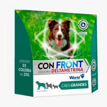 Coleira Confront anti pulgas e carrapatos- cães 25 g 60 cm - World