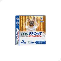 Coleira ConFront Antiparasitas para Cães Pequenos e Médio Medida:P/M Coleira ConFront Antiparasitas para Cães Pequenos e Médio Medida:P/M