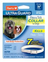 Coleira contra pulgas e carrapatos Hartz UltraGuard para cães com 12 semanas ou mais