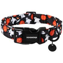 Coleira de algodão DOGWONG Heavy-Duty Fall para cães pequenos, médios e grandes Coleira de algodão DOGWONG Heavy-Duty Fall para cães pequenos, médios e grandes