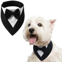 Coleira de Bandana Formal FUAMEY para Cães - Ideal para Casamento