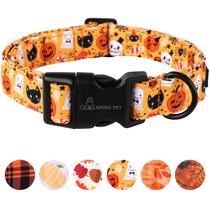 Coleira de cachorro Aing PET Halloween Pumpkin para cães pequenos Coleira de cachorro Aing PET Halloween Pumpkin para cães pequenos