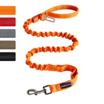 Coleira de cachorro AUROTH Heavy Duty Bungee Nylon Orange para cães grandes Coleira de cachorro AUROTH Heavy Duty Bungee Nylon Orange para cães grandes