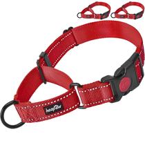 Coleira de cachorro Martingale com fivela de liberação rápida
