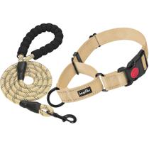 Coleira de cachorro Martingale haapaw com fivela de liberação rápida x2