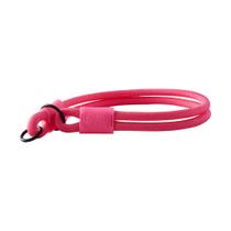 Coleira de Corda Dupla Rosa Zooghy - Borracha Rosa Coleira de Corda Dupla Rosa Zooghy - Borracha Rosa