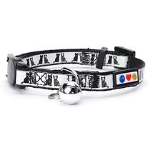 Coleira de gato Pawtitas Halloween Glow in The Dark para gatos