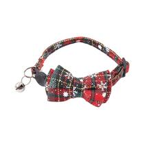 Coleira De Natal Para Pets Com Laço De Floco De Neve, Decoração Fofa Para Cães E Gatos, Nova Série Coleira De Natal Para Pets Com Laço De Floco De Neve, Decoração Fofa Para Cães E Gatos, Nova Série