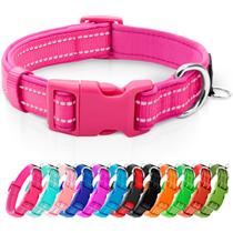 Coleira de neoprene refletiva azuza acolchoada para cães grandes Coleira de neoprene refletiva azuza acolchoada para cães grandes