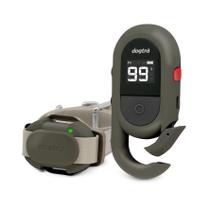 Coleira de treinamento Dogtra CUE Gen 2 cinza para cães com controle remoto