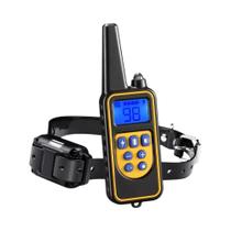 Coleira De Treinamento Para Cães À Prova d'Água, Ajustável, Recarregável, Anti-Latido, Com Controle
