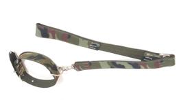 Coleira e guia com argola 40 mm camuflado tamanho nº.6 Coleira e guia com argola 40 mm camuflado tamanho nº.6