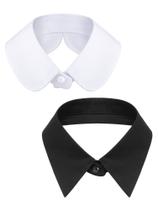 Coleira falsa SATINIOR removível Dickey False Lapel para mulher Coleira falsa SATINIOR removível Dickey False Lapel para mulher