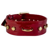 Coleira Feminina Choker Couro Roupa Estilo Látex PVC Brilho