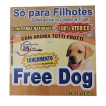 Coleira free dog filhote anti pulga para cães citronela - Ferplast