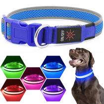 Coleira LED para cães Flashseen USB recarregável para cães