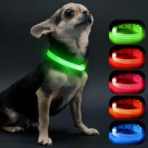 Coleira LED para cães Visinite Light Up para cães pequenos, verde Coleira LED para cães Visinite Light Up para cães pequenos, verde