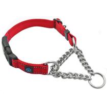 Coleira Martingale Max e Neo em aço inoxidável para cães - M