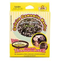 Coleira Natural Antiestresse Tranquiliser Camomila para Cães e Gatos - Bella Goella (50 cm)