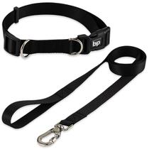 Coleira para Cachorro com Guia Cães Regulável Adestramento Várias estampas Basic Pet