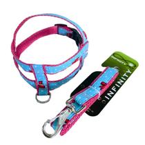 Coleira Para Cachorro de Nylon Estampada Ajustável e Resistente