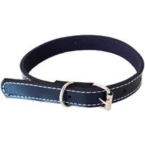 Coleira Para Cachorro em Couro Ajustável Reforçada Cães Pet - N 4 Coleira Para Cachorro em Couro Ajustável Reforçada Cães Pet - N 4
