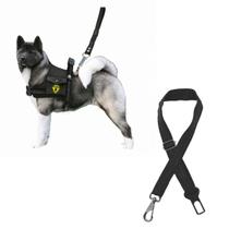 Coleira Para Cachorro Grande Com Cinto De Segurança Pet Peitoral Para Cães Com Alça Resistente E Guia De Passeio Coleira Para Cachorro Grande Com Cinto De Segurança Pet Peitoral Para Cães Com Alça Resistente E Guia De Passeio