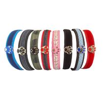 Coleira Para Cachorro Nylon Patinha Eva Aplique N5 Coltelli Cor Sortida Coleira Para Cachorro Nylon Patinha Eva Aplique N5 Coltelli Cor Sortida
