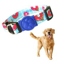 Coleira para Cachorro Pet Regulável até 65cm Guia Donut's