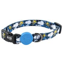 Coleira para Cachorro Snoopy Zooz Pets Regulável XaBlue Azul Coleira para Cachorro Snoopy Zooz Pets Regulável XaBlue Azul