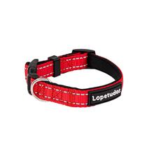 Coleira para Cachorros e Gatos Ajustável Lopetudos Steadfast1, PP, Vermelho, LP-CLSF-PPRED