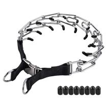 Coleira para cães Aheasoun 4 mm Quick Release 60 cm preta