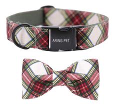 Coleira para cães Aring Pet XL, gravata borboleta de Natal com 3,8 cm de largura Coleira para cães Aring Pet XL, gravata borboleta de Natal com 3,8 cm de largura