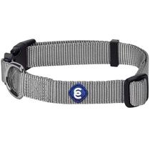 Coleira para cães Blueberry Pet Essentials Small Flint Grey Nylon Coleira para cães Blueberry Pet Essentials Small Flint Grey Nylon