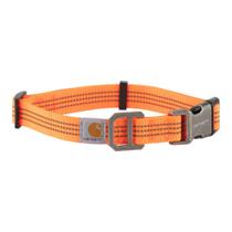Coleira para cães Carhartt, correia de nylon totalmente ajustável, reflexiva