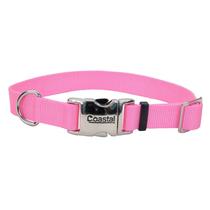 Coleira para cães Coastal, fivela de metal ajustável, rosa, 2 cm, 25-36 cm