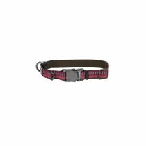 Coleira para cães Coastal K9 Explorer reflexiva ajustável de 1,6 cm