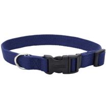 Coleira para cães Coastal Pet New Earth Soy Indigo ajustável Coleira para cães Coastal Pet New Earth Soy Indigo ajustável