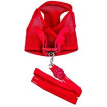 Coleira Para Cães Colete Aerado Vermelho Eg Coleira Para Cães Colete Aerado Vermelho Eg