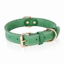 Coleira para cães DAIHAQIKO Leather Heavy Duty Wide para cães de médio e grande porte Coleira para cães DAIHAQIKO Leather Heavy Duty Wide para cães de médio e grande porte