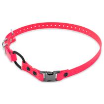 Coleira para cães Educator Quick Snap Bungee Biothane à prova d'água rosa