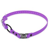 Coleira para cães Educator Quick Snap Bungee Biothane Purple 3/4