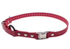 Coleira para cães Educator Quick Snap Bungee Biothane Waterproof Red