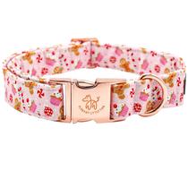 Coleira para cães Elegant Little Tail Christmas Pink L16-61cm Coleira para cães Elegant Little Tail Christmas Pink L16-61cm