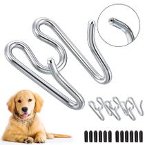 Coleira para cães Extra Links de 3,0 mm (pacote com 4) em aço cromado - Safiman