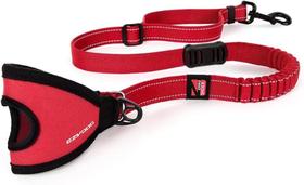 Coleira para cães EzyDog Handy 48 Bungee Hands-Free Running Red Coleira para cães EzyDog Handy 48 Bungee Hands-Free Running Red