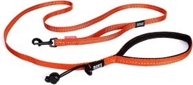 Coleira para cães EzyDog Soft Trainer com alça de controle de tráfego laranja Coleira para cães EzyDog Soft Trainer com alça de controle de tráfego laranja