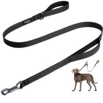 Coleira para cães Fida Heavy Duty 1,2 m com 2 alças para todas as raças