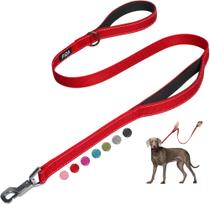 Coleira para cães Fida Heavy Duty 1,5 m com 2 alças acolchoadas para cães